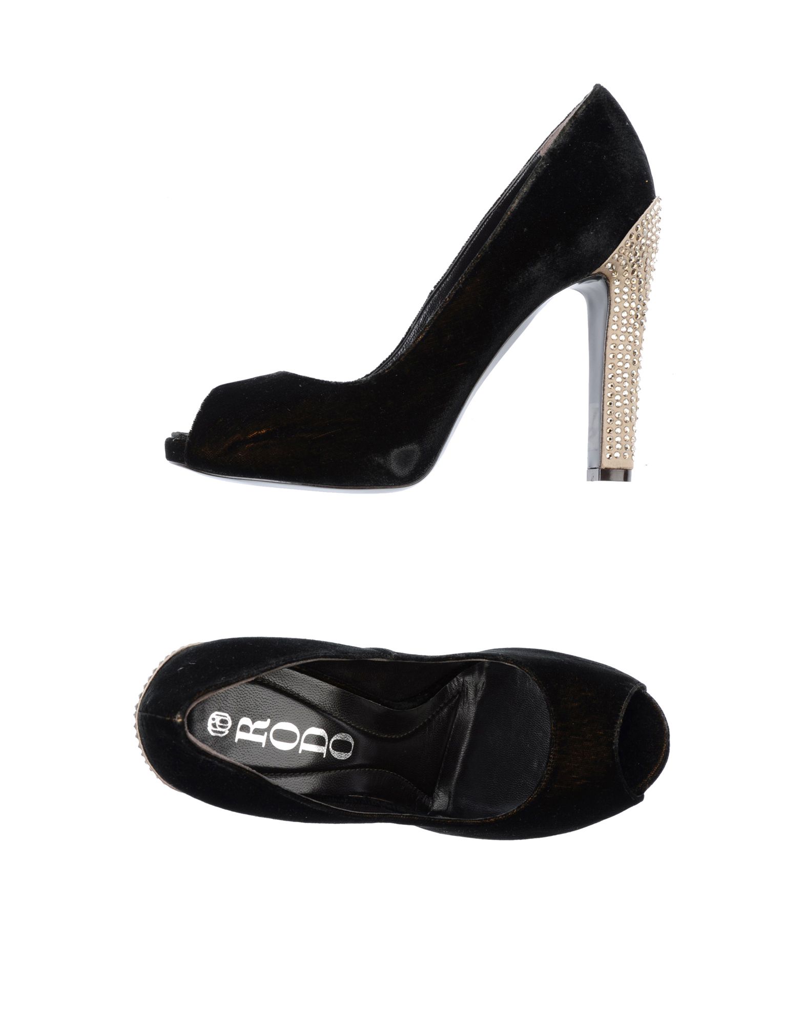 Foto Rodo Peep Toes Mujer Café