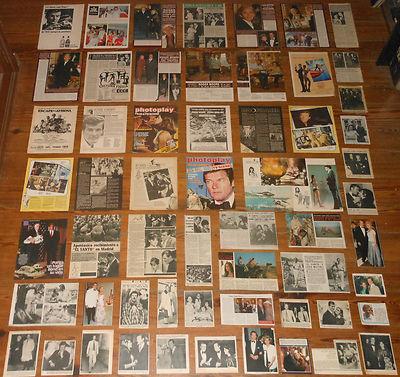 Foto Roger Moore Spanish Clippings 1960s/1990s +100 Photos Candid Rare James Bond 007