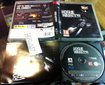 Foto Rogue Warrior Xbox 360 Pal Espa�a Completo Como Nuevo Bethesda Soft Mint