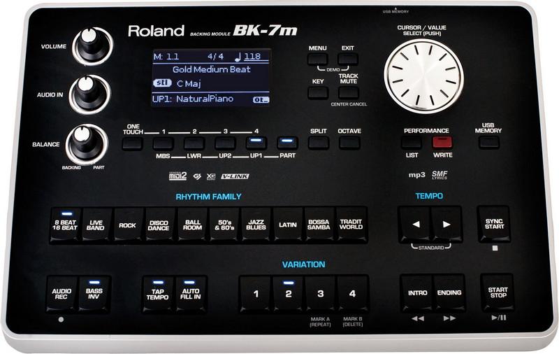 Foto Roland BK-7M. Modulo de sonidos