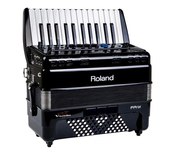 Foto Roland FR-1X BLACK. Acordeon de piano cromatico