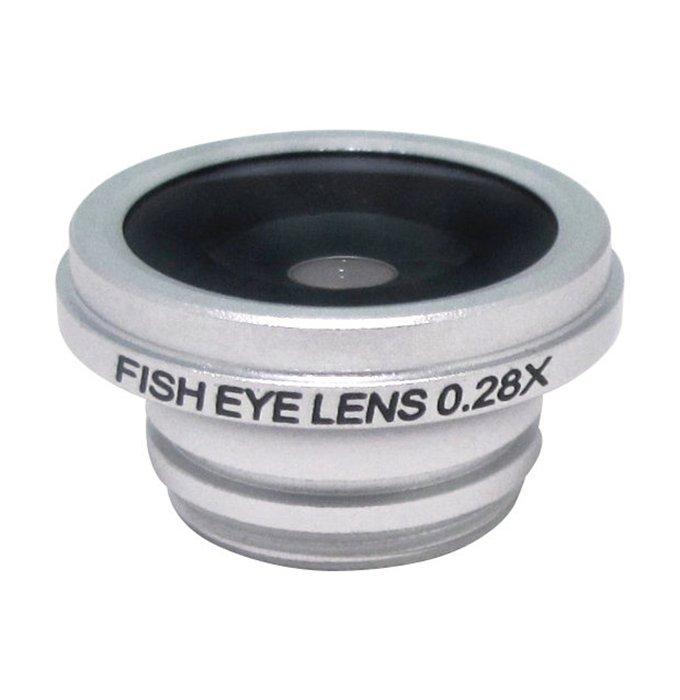Foto Rollei Fisheye 0.28x iPhone 4/4S plata