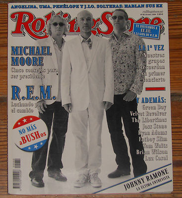 Foto Rolling Stone Nº60 2004 R.e.m. Los Ramones Brian Wilson Tom Waits Magazine