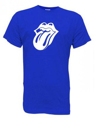 Foto Rolling Stones Camiseta Azul Royal Hombre Talla S - 2xl T Shirt Royal Blue Rock