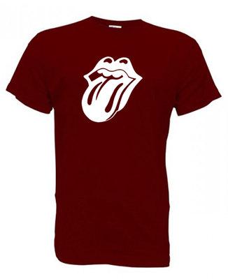 Foto Rolling Stones Camiseta Granate Vinotinto Hombre Talla S - 2xl T Shirt Maroon