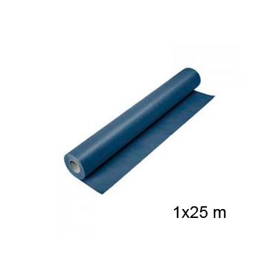 Foto Rollo de papel kraft Fabrisa azul 1x25m