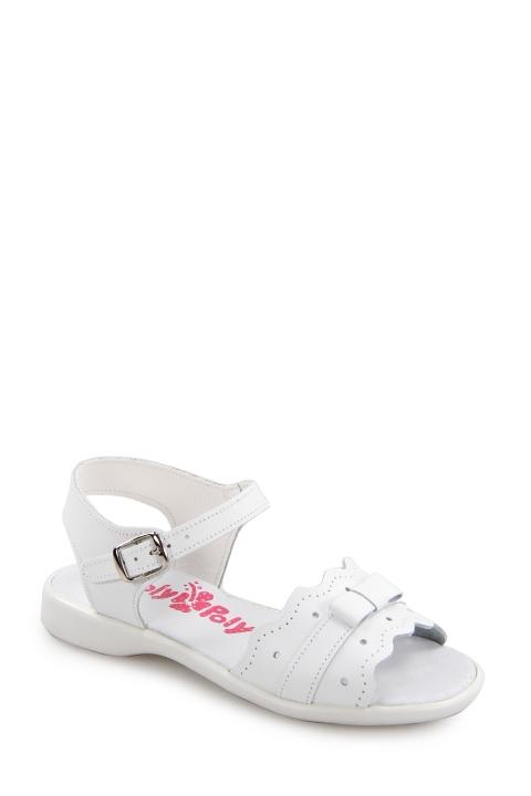 Foto Roly poly sandalia en piel de lazo y hebilla