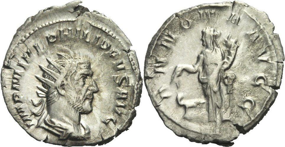 Foto Rom Römisches Kaiserreich Antoninian 244-49