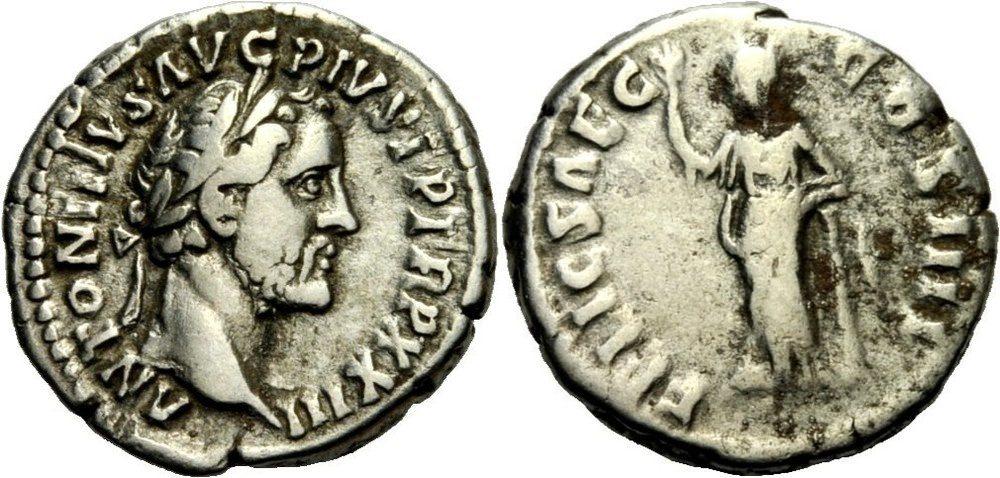 Foto Rom Römisches Kaiserreich Denar 159-160