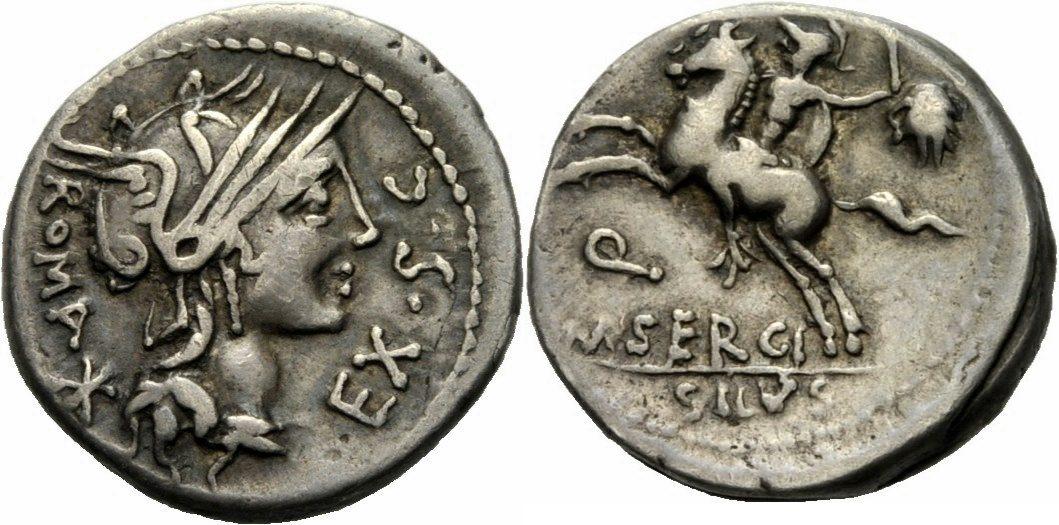 Foto Rom Republik Denar 116/115 v Chr