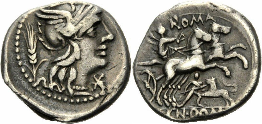 Foto Rom Republik Denar 128 v Chr