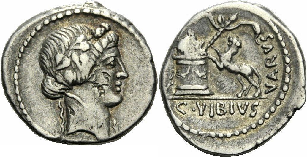 Foto Rom Republik Denar 42 v Chr