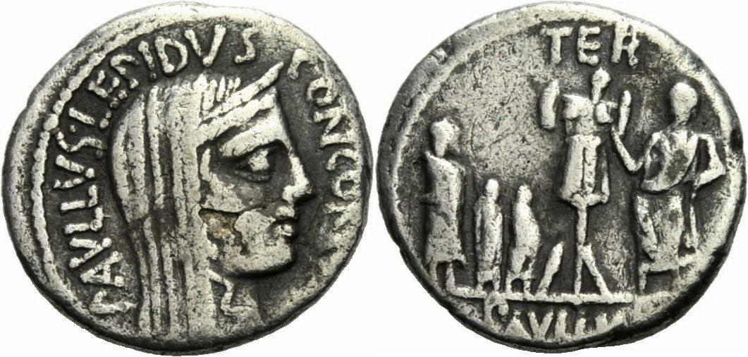 Foto Rom Republik Denar 62 v Chr (63)