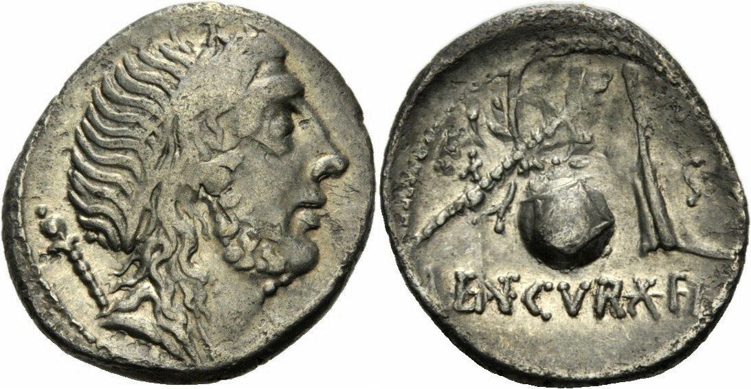 Foto Rom Republik Denar 76/75 v Chr