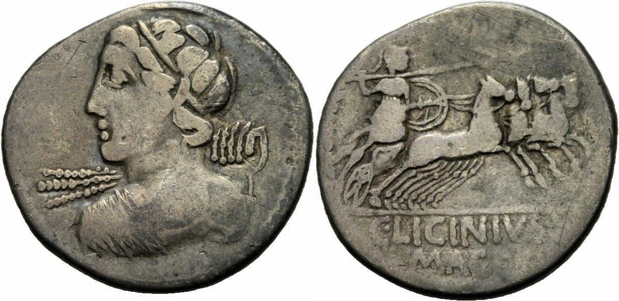 Foto Rom Republik Denar 84 v Chr
