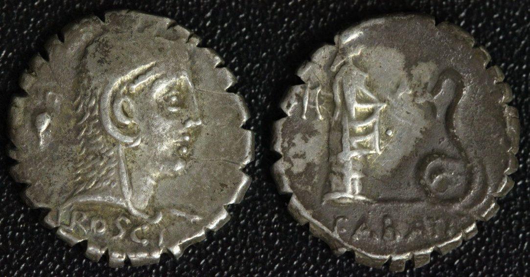 Foto Rom, Republik Denar, Serratus 64 v Chr