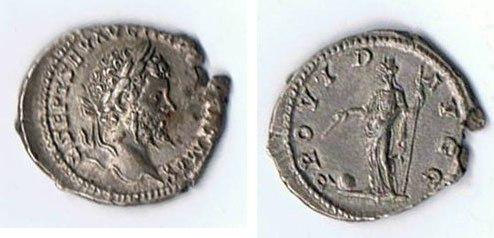 Foto Roman Coins 193-211 Ad