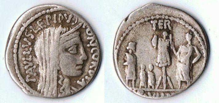 Foto Roman Coins 62 Bc