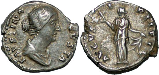 Foto Roman denarius 157-161Ad