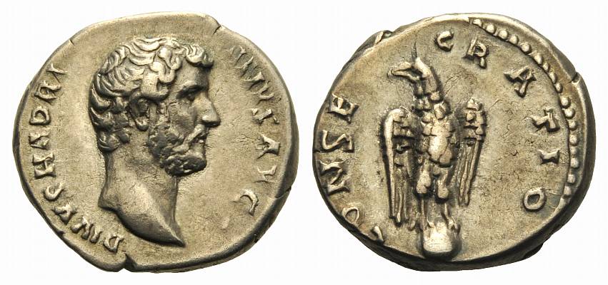 Foto Roman Empire: Antonius Pius, 138-161 n Chr Denar Rom