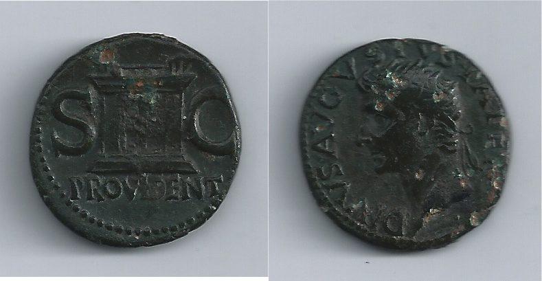 Foto Roman Empire Ae As 27 Bc-14 Ad