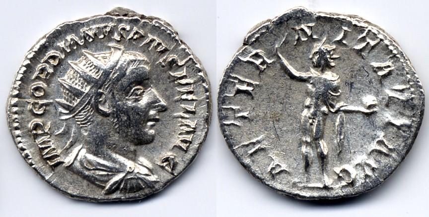 Foto Roman Empire / Römische Kaiserzeit Antoninianus / Antoninian 242-244