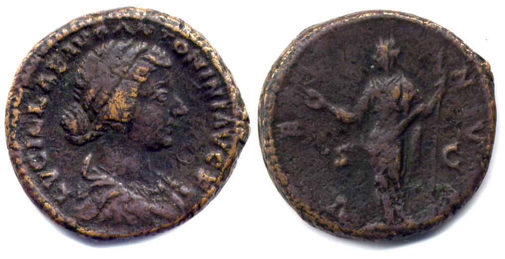 Foto Roman Empire / Römische Kaiserzeit Dupondius / as 164-167 Ad