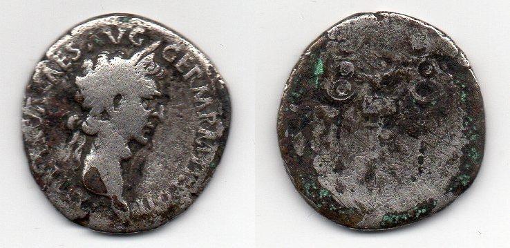 Foto Roman provincial Ar (plated) cistophorus 96-98Ad