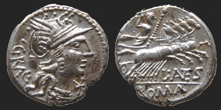 Foto Roman Republic Denar 136 B C