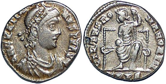 Foto Roman siliqua 367-393Ad