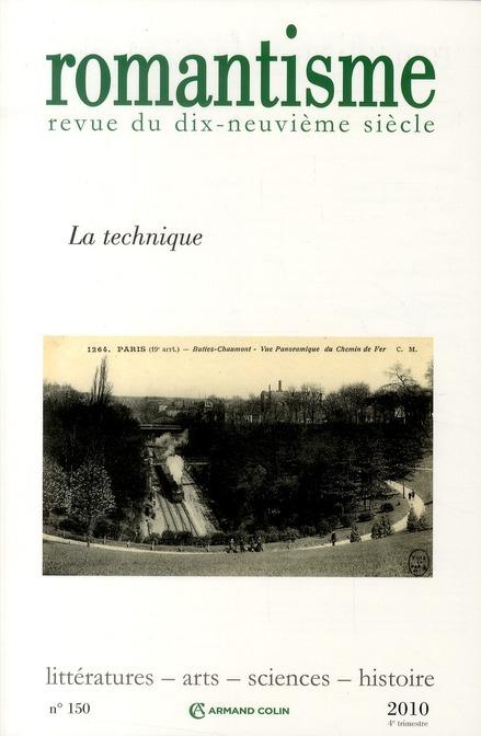 Foto Romantisme T.150; la technologie