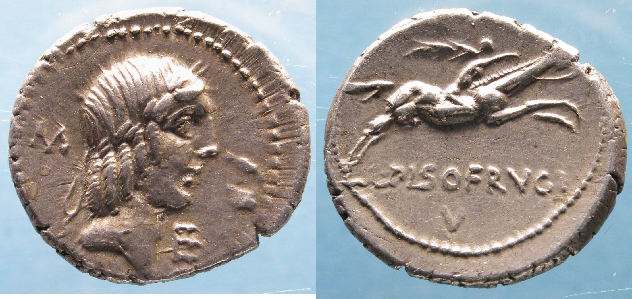 Foto Rome, Republic Ar denarius 90Bc