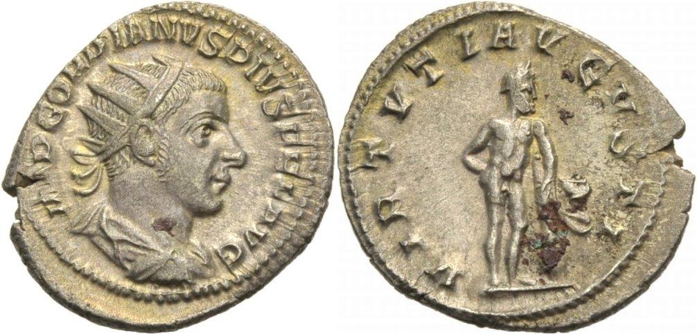 Foto Romische Münzen, Kaiserzeit Antoninian 238-244