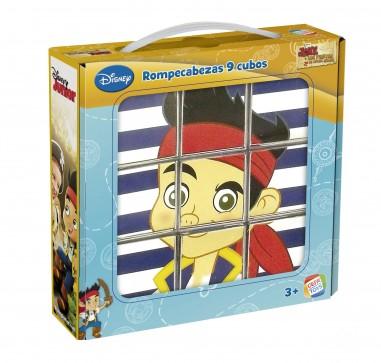 Foto Rompecabezas jake y los piratas 9 cubos