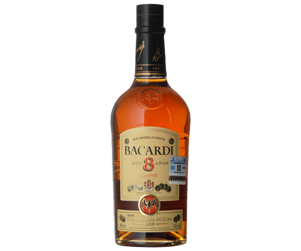Foto Ron Bacardí 8 Años 70 CL
