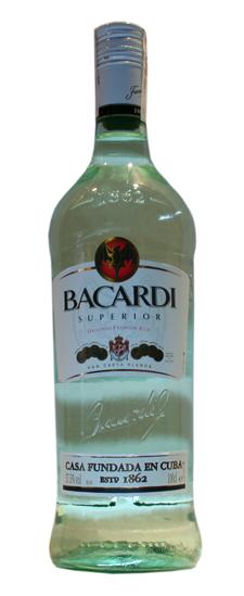 Foto Ron Bacardi Carta Blanca
