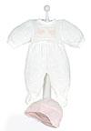 Foto Ropa 46 cm - Conjunto de punto blanco