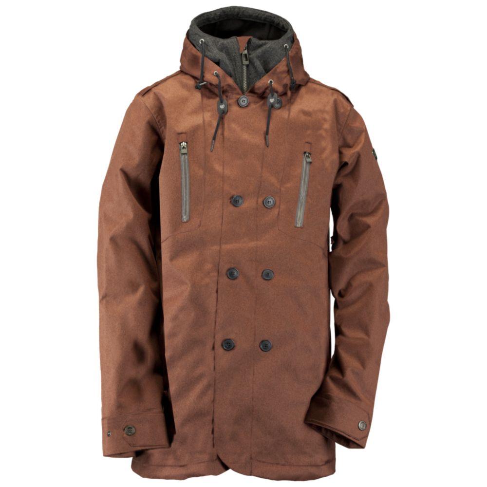 Foto Ropa CAPPEL Clampdown Jacket W/ Attached Hood Mn Brick Orange Wool
