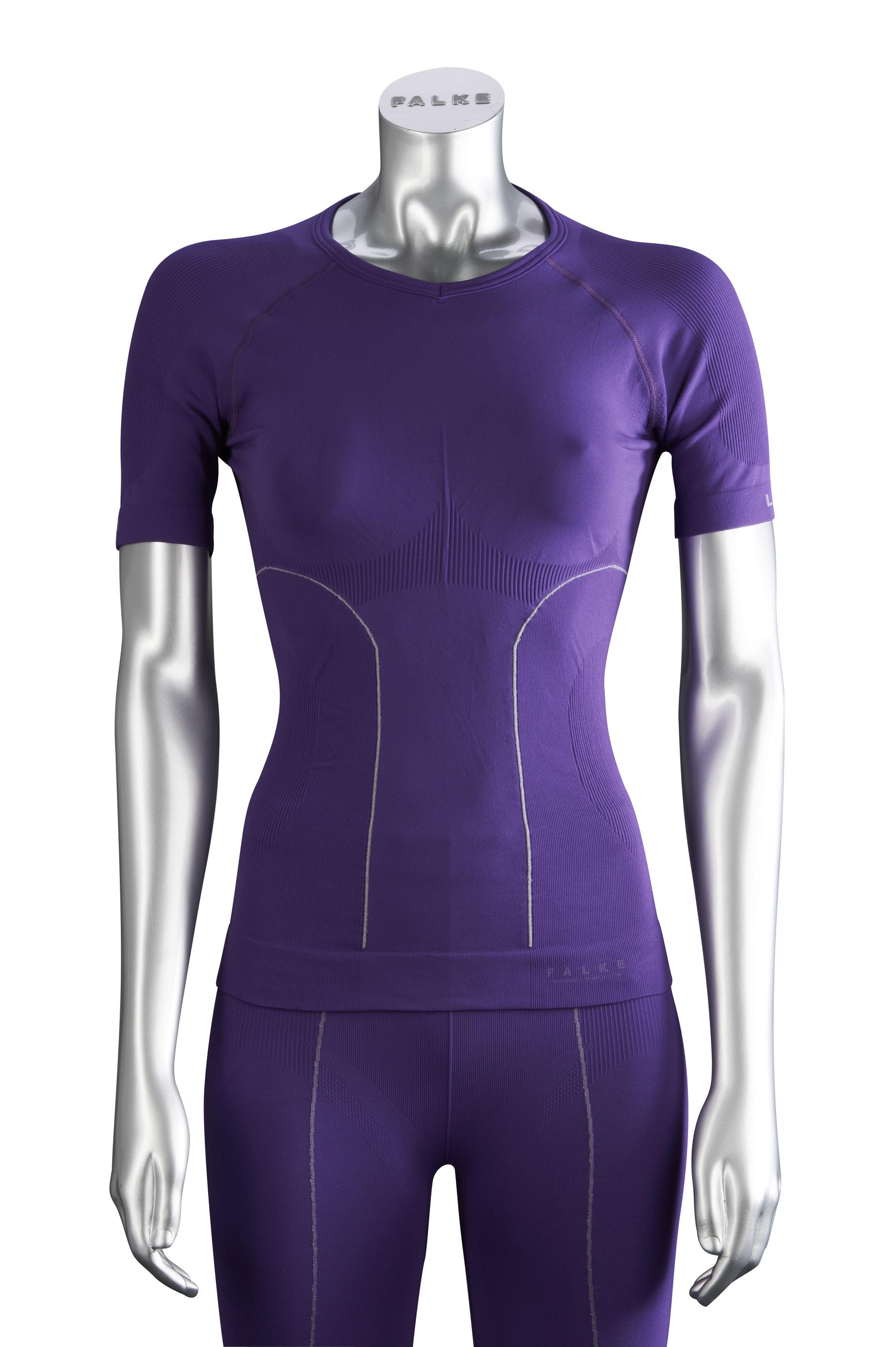 Foto Ropa interior de fibra sintética Falke Skiing Athletic Fit viole, xs