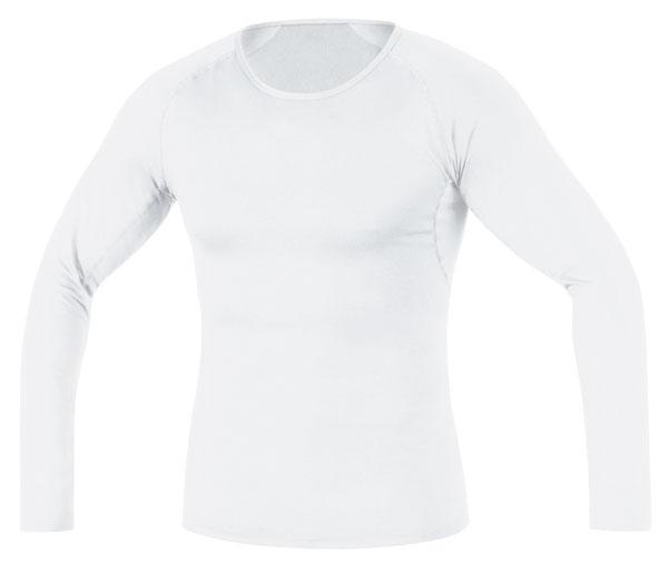 Foto Ropa interior hombre Gore Bike Wear Base Layer Thermo Shirt Long White