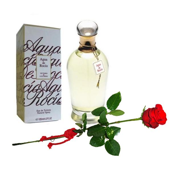 Foto Rosa y Perfume Agua de Rocio edt 75 ml.