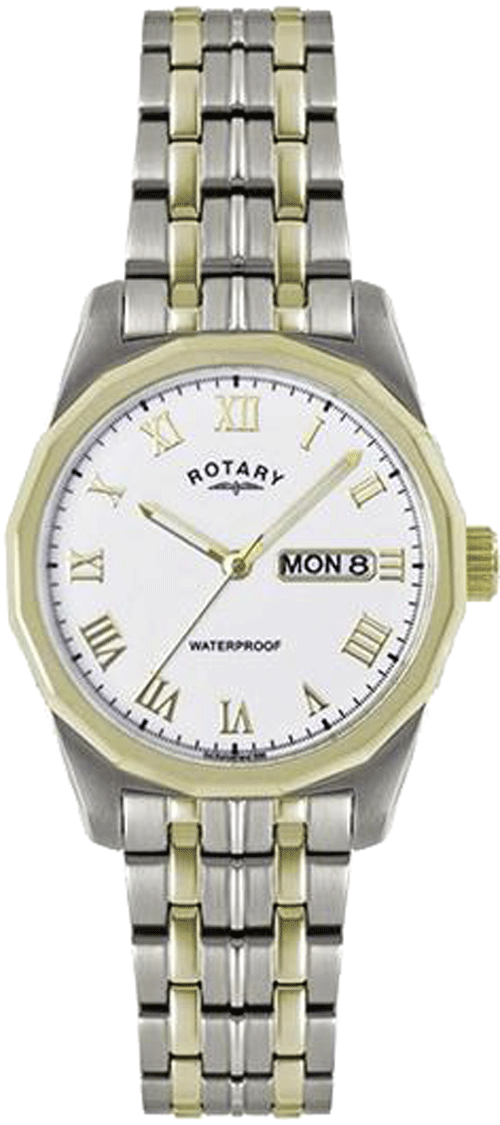 Foto Rotary Reloj para hombre Two Tone GB02227/02