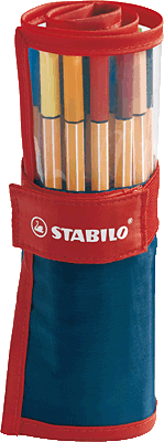 Foto Rotulador Rollerset Stabilo point 88 uni. 25