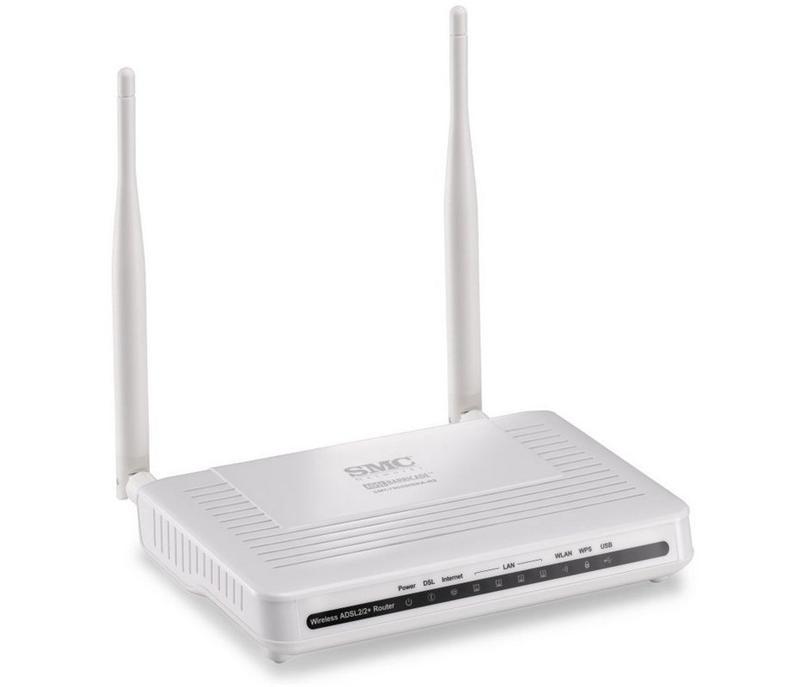 Foto Router ADSL SMC SMC7904WBRA-N2 - Wifi 300Mbps - 4 Puertos