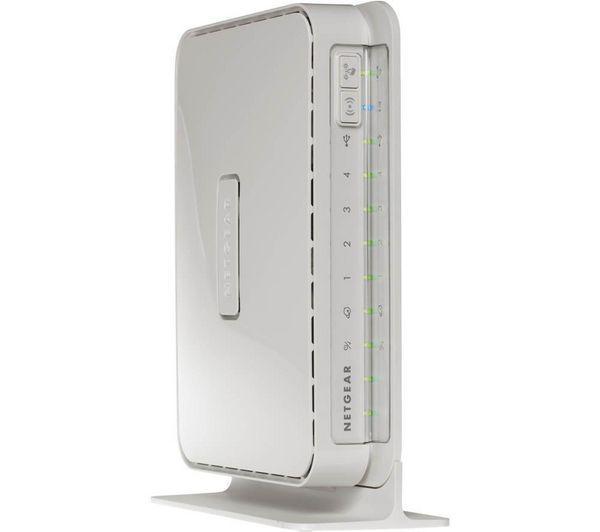 Foto Router WiFi-N N300 WNR2200 + conmutador 4 puertos