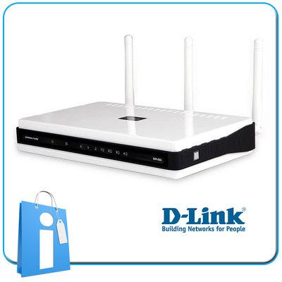 Foto Router Wireless N Extreme Gigabit D-link Dir-655 Switch 10/100/1000 Mbps