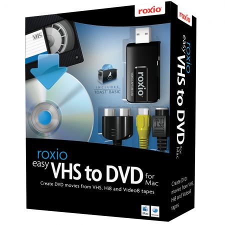 Foto Roxio Easy Vhs To Dvd Para Mac