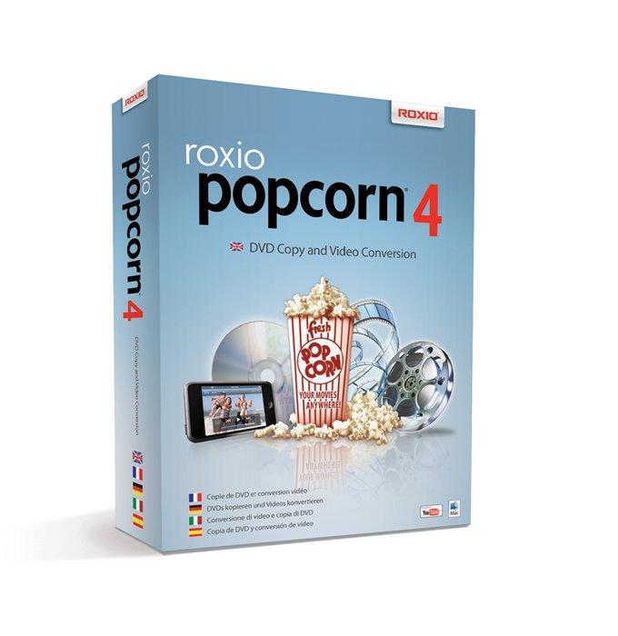 Foto Roxio Popcorn 4 software Mac