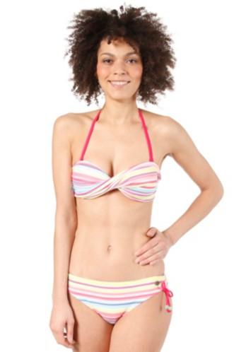 Foto Roxy Womens Brasil Scooter Pant Tie Sides with Twist Band Bikini Pant wht brasil