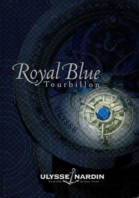 Foto Royal Blue Tourbillon Ulysse Nardin Book Libro Folleto